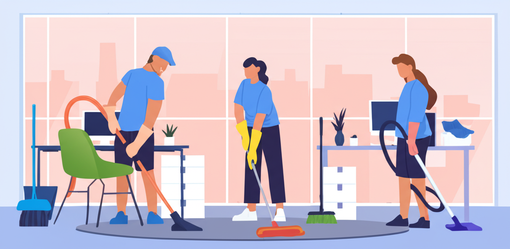 Professional Cleaning Team
